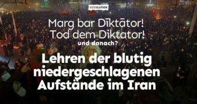 Marg bar Dīktātor! Tod dem Diktator– und danach? Lehren der blutig niedergeschlagenen Aufstände im Iran 2025-26 Marg bar Dīktātor! Tod dem Diktator– und danach? Lehren der blutig niedergeschlagenen Aufstände im Iran 2025-26